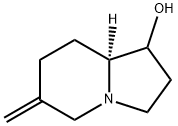 (8aS)-octahydro-6-Methylene-1-Indolizinol 结构式