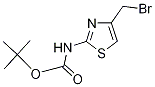 TERT-BUTYL 4-(BROMOMETHYL)-1,3-THIAZOL-2-YLCARBAMATE 结构式