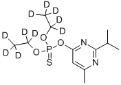 二嗪农-D10 结构式