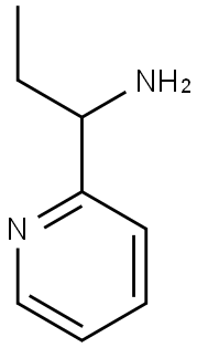 1-(2-吡啶基)-1-丙胺 结构式