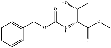 N-CBZ-D-别苏氨酸甲酯 结构式
