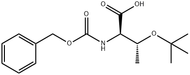 Z-D-ALLO-THR(TBU)-OH DCHA 结构式