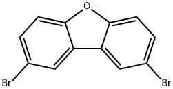 2,8 - 二溴二苯并呋喃 结构式