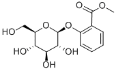 2-甲氧羰基苯基 B-D-吡喃葡萄糖苷 结构式