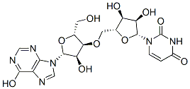 URIDYLYL-(5'→3')-INOSINE 结构式