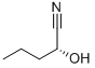 (R)-2-Hydroxypentanenitrile 结构式