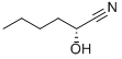 [R,(+)]-2-Hydroxyhexanenitrile 结构式