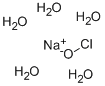 次氯酸钠五水合物 结构式