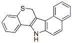 6,13-Dihydrobenzo[e][1]benzothiopyrano[4,3-b]indole 结构式