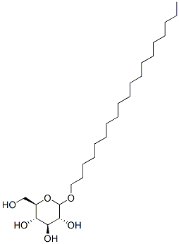 nonadecyl D-glucoside 结构式