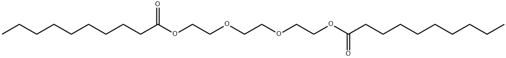 DIDECANOYLTRIETHYLENE GLYCOL ESTER 结构式