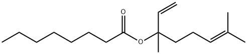 LINALYL CAPRYLATE 结构式