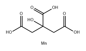 柠檬酸锰 结构式