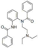 N-[2-(Diethylamino)ethyl][N,N'-(o-phenylene)bisbenzamide] 结构式