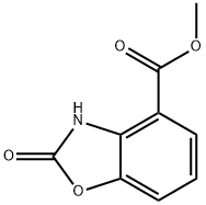 2-氧代-2,3-二氢苯并[D]噁唑-4-羧酸甲酯 结构式