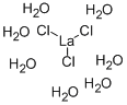 氯化镧(III)七水合物 结构式