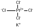 氯亚铂酸钾 结构式