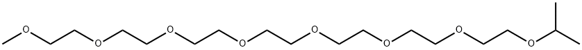 24-methyl-2,5,8,11,14,17,20,23-octaoxapentacosane 结构式