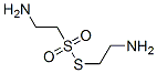 2-(2-aminoethylsulfonylsulfanyl)ethanamine 结构式