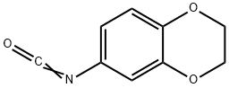 6-异氰酸基-1,4-苯并二噁烷 结构式