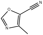4-甲基-5-氰基噁唑 结构式