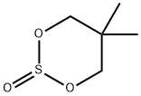 5,6-Dihydro-5,5-dimethyl-4H-1,3,2-dioxathiin 2-oxide 结构式