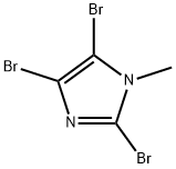 2,4,5-三溴-1-甲基-1H-咪唑 结构式