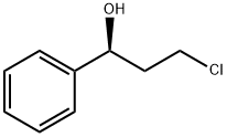 (S)-(-)-3-氯-1-苯基-1-丙醇 结构式