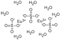 硫酸铕(III)十水合物 结构式