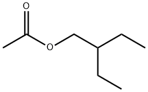 2-乙基乙酸丁酯 结构式