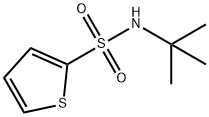 2-噻吩叔丁基磺酰胺 结构式