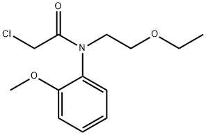 2-chloro-N-(2-ethoxyethyl)-N-(2-methoxyphenyl)acetamide 结构式