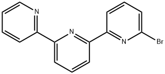 6-BROMO-2,2':6',2''-TERPYRIDINE 结构式