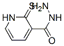 3-Pyridinecarboxylicacid,1,2-dihydro-2-thioxo-,hydrazide(9CI) 结构式