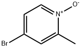 4-溴-2-甲基吡啶氮氧化物 结构式