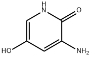 3-氨基吡啶-2,5-二醇 结构式
