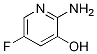 2-氨基-3-羟基-5-氟吡啶 结构式