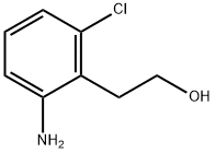 乙醇,2-(2-氨基-6-氯苯基)- 结构式