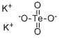 POTASSIUM TELLURATE 结构式