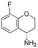 (S)-8-fluoro-3,4-dihydro-2H-chromen-4-amine 结构式