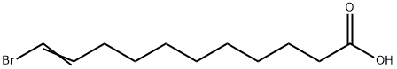 11-Bromo-10-undecenoic acid 结构式