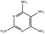 2,4,5,6-四氨基嘧啶 结构式
