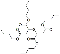 2,2'-Thiodisuccinic acid tetrabutyl ester 结构式