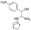 2-amino-1-(4-aminophenyl)-2-(norbornan-2-ylamino)ethanol 结构式
