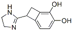 Bicyclo[4.2.0]octa-1,3,5-triene-2,3-diol, 7-(4,5-dihydro-1H-imidazol-2-yl)- (9CI) 结构式