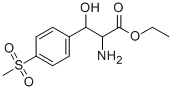 BETA-HYDROXY-4-(METHYLSULFONYL)-PHENYLALANINE ETHYL ESTER 结构式