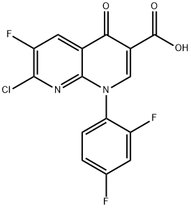 1-(2,4-DIFLUOROPHENYL)-6-1LUORO-7-CHLONDE-4-OXO-1,4-DIHYDRO-1,8-NAPTHYRIDINE-3-CARBOXYLIC ACID[TOSUFLOXACIN PHARMACEUTICAL INTERMEDIATE]