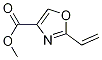 2-乙烯基噁唑-4-甲酸甲酯 结构式