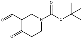 tert-Butyl3-formyl-4-oxopiperidine-1-carboxylate