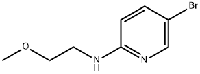 5-bromo-N-(2-methoxyethyl)pyridin-2-amine 结构式